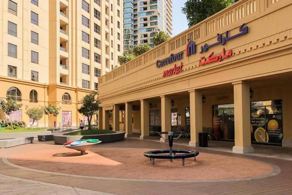 두바이 Beachfront - Large Studio In Jbr Rimal 4 아파트 외부 사진