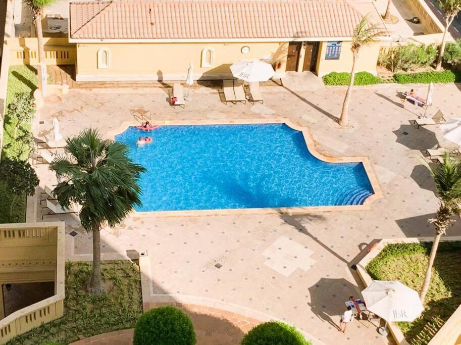 두바이 Beachfront - Large Studio In Jbr Rimal 4 아파트 외부 사진