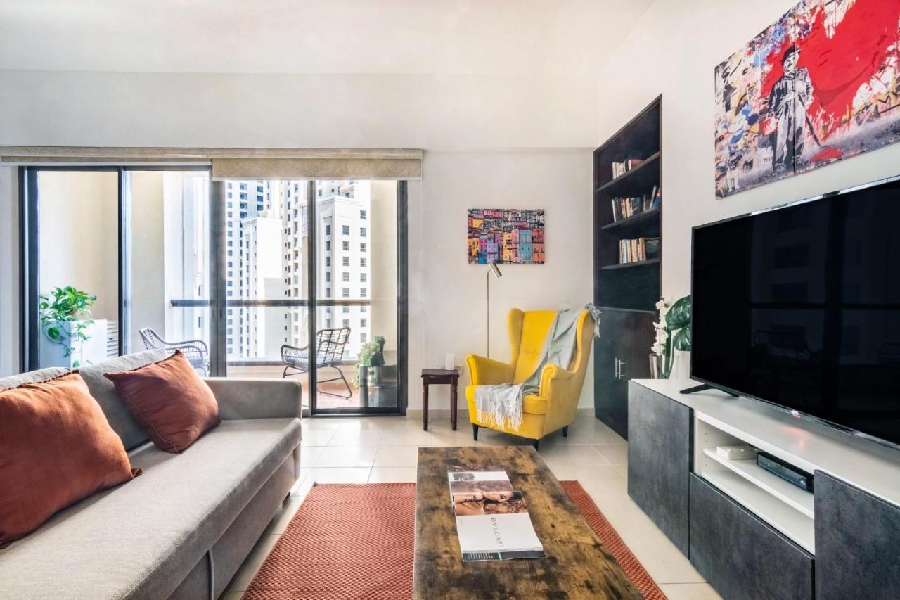두바이 Beachfront - Large Studio In Jbr Rimal 4 아파트 외부 사진