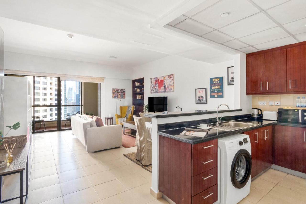 두바이 Beachfront - Large Studio In Jbr Rimal 4 아파트 외부 사진