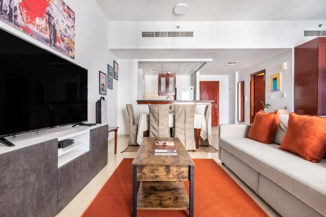 두바이 Beachfront - Large Studio In Jbr Rimal 4 아파트 외부 사진