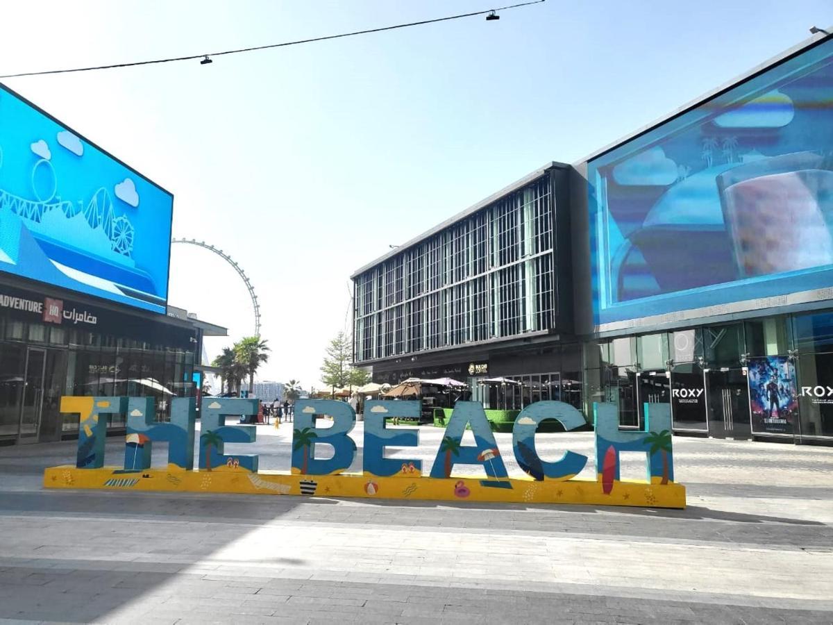 두바이 Beachfront - Large Studio In Jbr Rimal 4 아파트 외부 사진